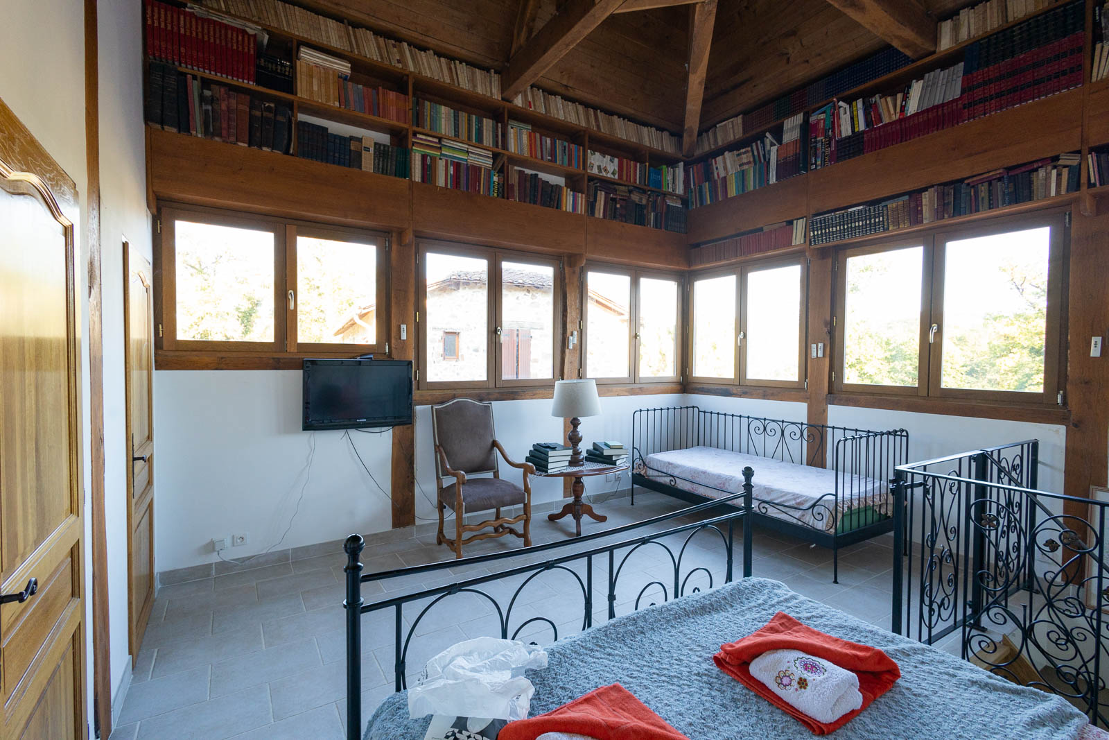Chambre : La bibliotheque